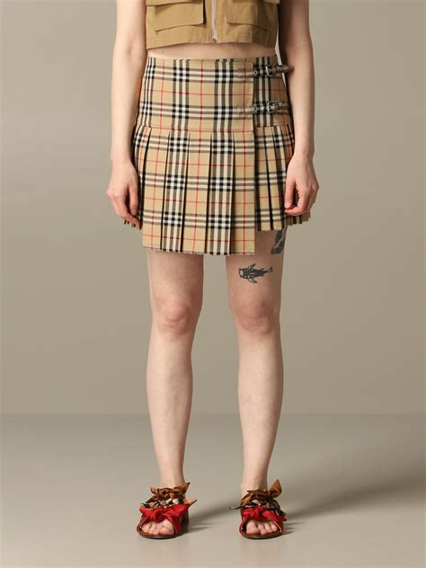 burberry damen rock|burberry store online.